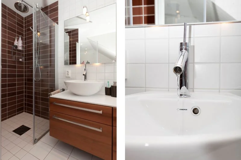 Totalrenovering av badrum Arboga Prastgardet